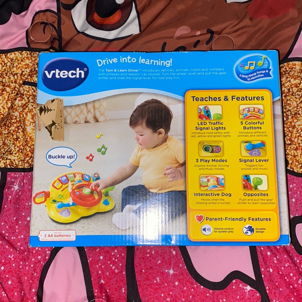 VTech Turn & Learn Driver - Bright Yellow - Picture 2 of 2